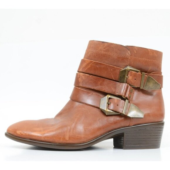 Aerosoles Heel Rest Women's 8.5 My Time Boot Festival Biker Western Bootie - Picture 6 of 12